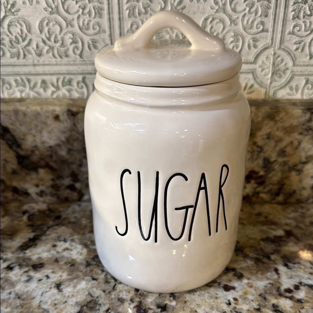 Rae Dunn Sugar Ceramic Canister